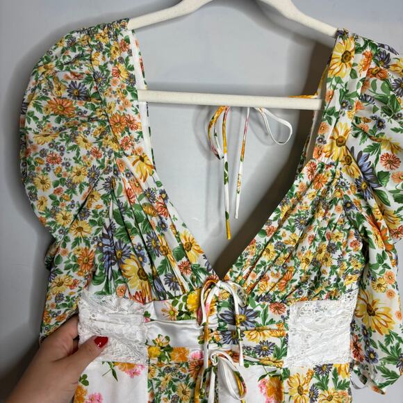 For Love & Lemons Rosalyn Mini Dress - Picture 8 of 11